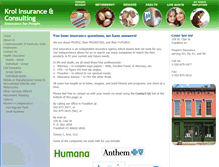 Tablet Screenshot of denniskrolinsurance.com